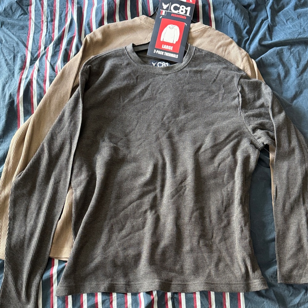 Men's Long Sleeve Tee - Black